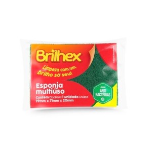 BRILHEX ESPONJA MULTIUSO x 1u BRK7869